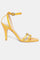 Mustard Textured Almond Toe Stiletto-Wbristol