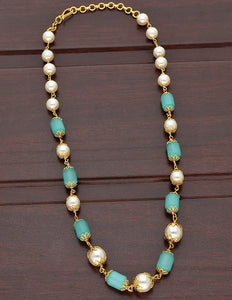 Designer Pearl and Tube Beads Mala