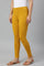 Mustard Knitted Cotton Lycra Tights