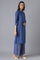 Blue Ethnic Festive kurta and Palazzo Set