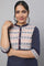 Blue Printed Cotton kurta & Trousers Set