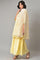 Light Yellow Short kurta With Sharara And Dupatta