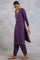 Purple Zardozi Embroidered kurta