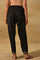 Black Embroidered Salwar Pants