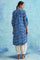 Indigo Booti Dabu Print kurta