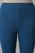 Blue Stretchable Interlock Women Tights