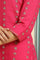 Pink Embellished Festive Kurta, Pants And Dupatta Set