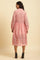 Pink Schiffli Western Shirt Dress