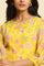 Marigold Yellow Floral Printed Kurta