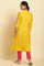 Marigold Yellow Embroidered Kurta