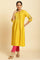 Marigold Yellow Embroidered Kurta