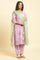 Light Purple Gathered Festive Salwar