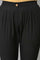 Black Straight Fit Plus Size Trouser Pants