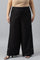 Black Plus Size Parallel Pants