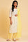 Light Yellow Kota Dupatta With Lace