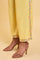 Light Yellow Embroidered Plus Size kurta Set