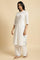 White Printed Summer kurta Co-Ord Set