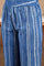 Blue Polka Dot Printed Pure Cotton Straight Kurta and Pants Co-ord Set