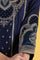 Blue Embroidered Kurta & Sharara with Dupatta Set