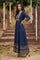 Navy Blue Embroidered Anarkali Dress