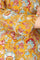 Mustard Yellow Floral Printed Breezy Rayon A-Line Kurta And Pants Set