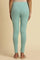 Light Blue Pink Knitted Tights