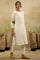 White Chikankari Cotton Kurta