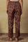 Jungle Green Block Printed Straight Pants