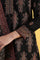 Black Yarn Dyed Sequins Straight Kurta & Straight pant with Dupatta Set
