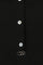 Black Mandarin Collar Cotton Blend Straight Kurta