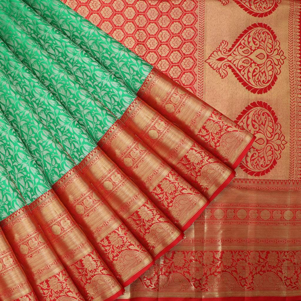 SDAL KORVAI(CONTRASTEMI BRI BORDER) SILK SAREE – Ziperkart