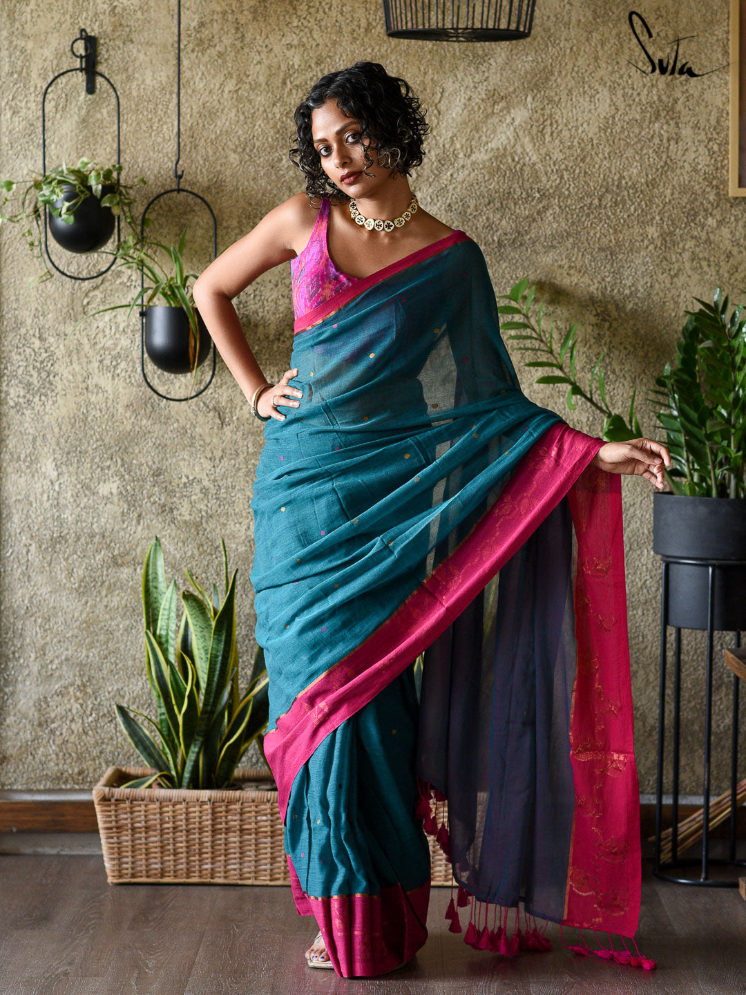Products – Tagged Teal Saree – Cherrypick