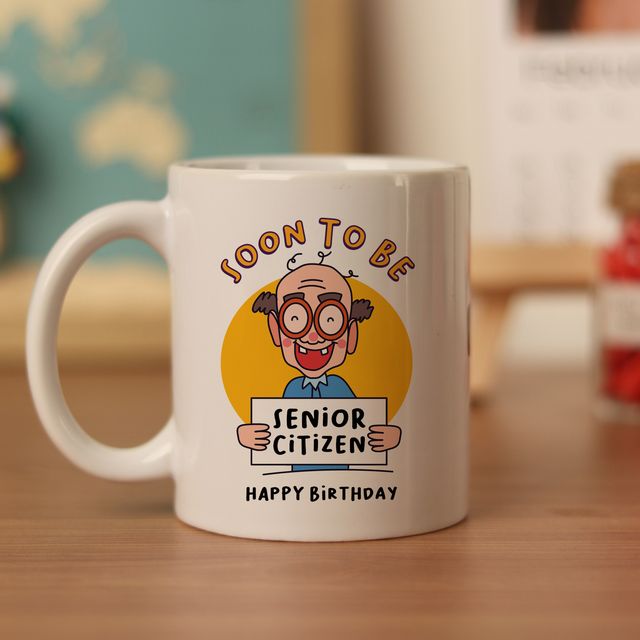 Senior Citizen Birthday Mug