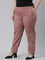 Women Dusty Pink Chinos Trousers