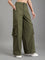 Dark Olive Cargo Pants