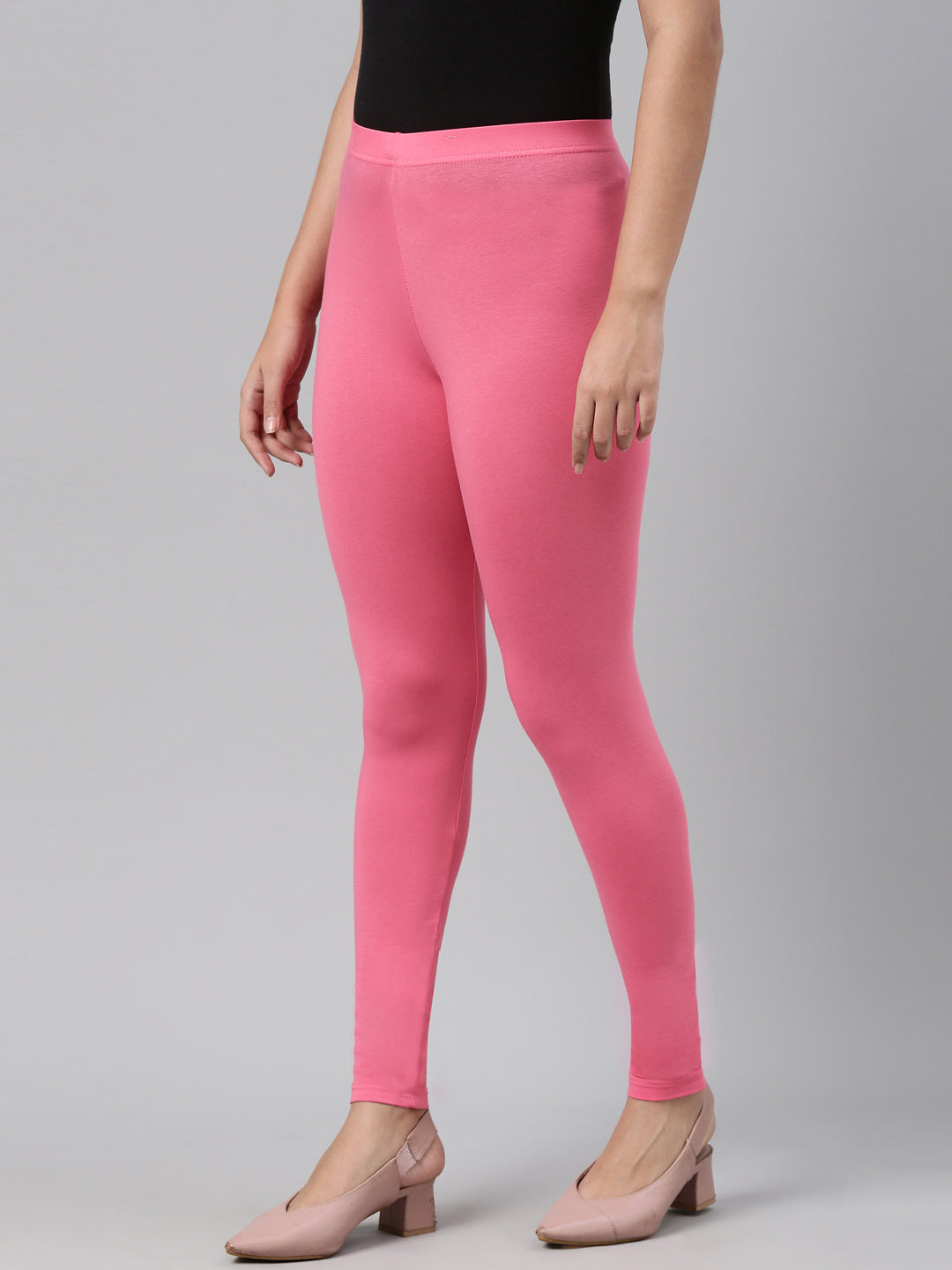 Ankle-Length Essential Stretch Legging | Fullbeauty Outlet