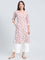 Cotton Jaipur Floral Print Straight Kurta