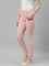 Women Solid Baby Pink Super Stretch Jeggings