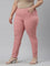 Women Solid Light Coral Super Stretch Jeggings