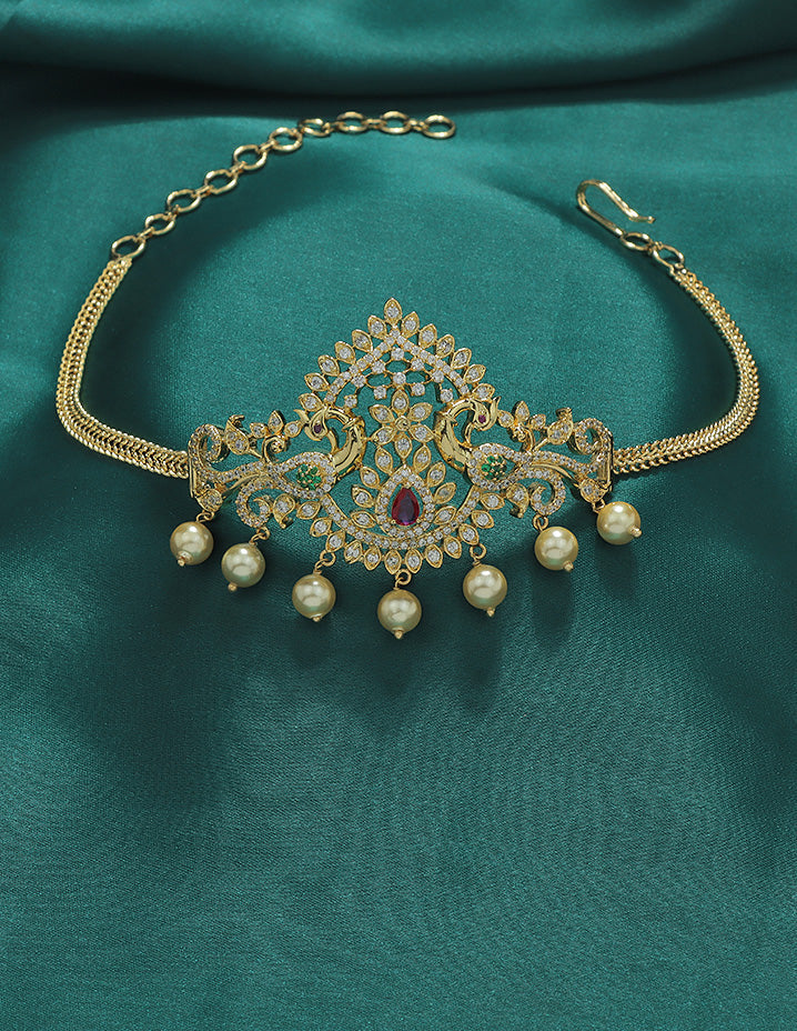 Designer Zirconia Chain Bajuband