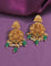 Designer Lakshmi Devi Kempu Necklace Set