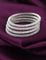 Designer Zirconia Rhodhium Plated Bangles