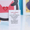 Penguin Card with Hidden Message - Set of 20