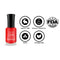 One Stroke Premium Nail Enamel Red Roses # J02 8ML