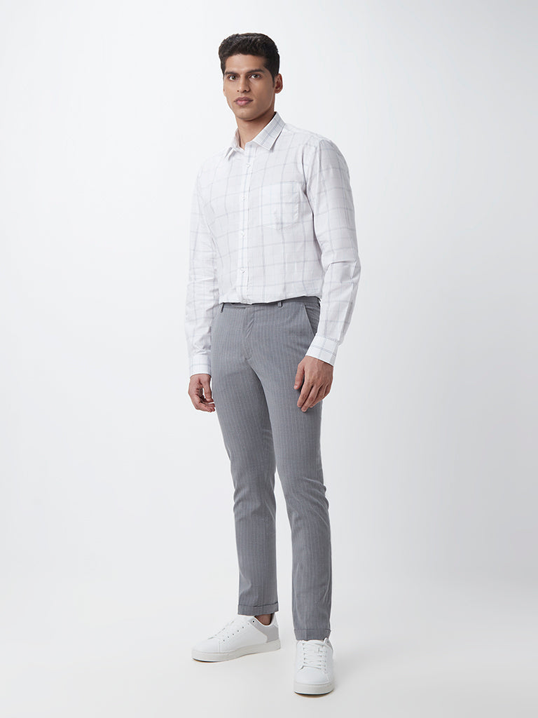 Charcoal Ultra Slim Senior School Trousers – David Luke Ltd