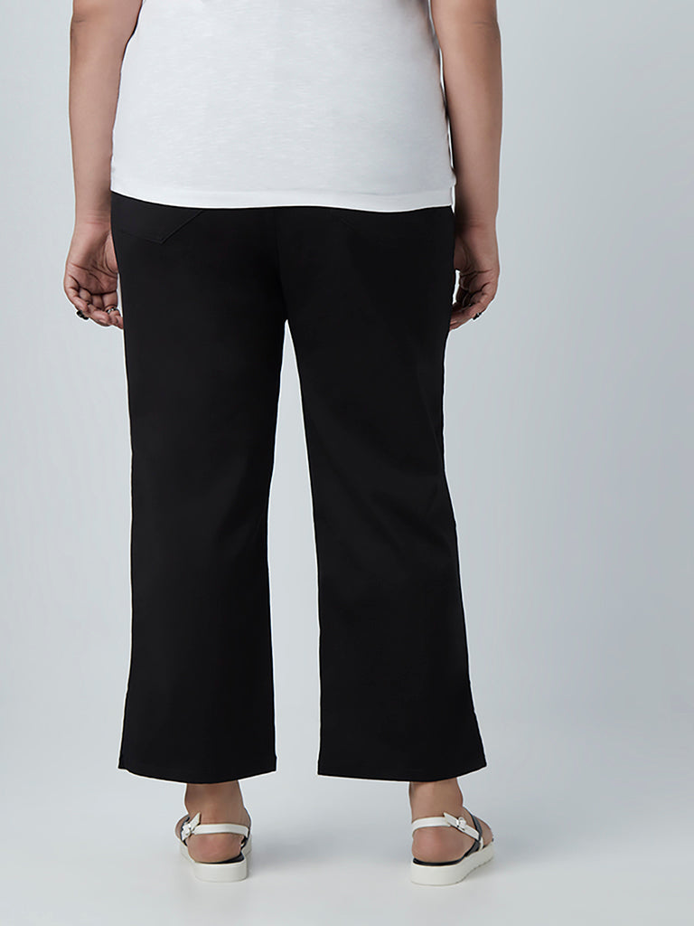 Buy Gia curve by Westside Black Pierce Culottes for Women Online @ Tata CLiQ