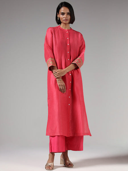 Resham Work Cotton Churidar Suit, Size : L, XL, Feature : Anti
