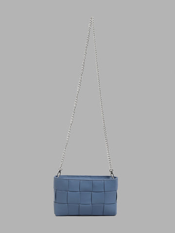 Studiowest Blue Chain Detail Handbag