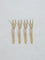 Westside Home Dull Gold Fruit Fork (Set of 4)