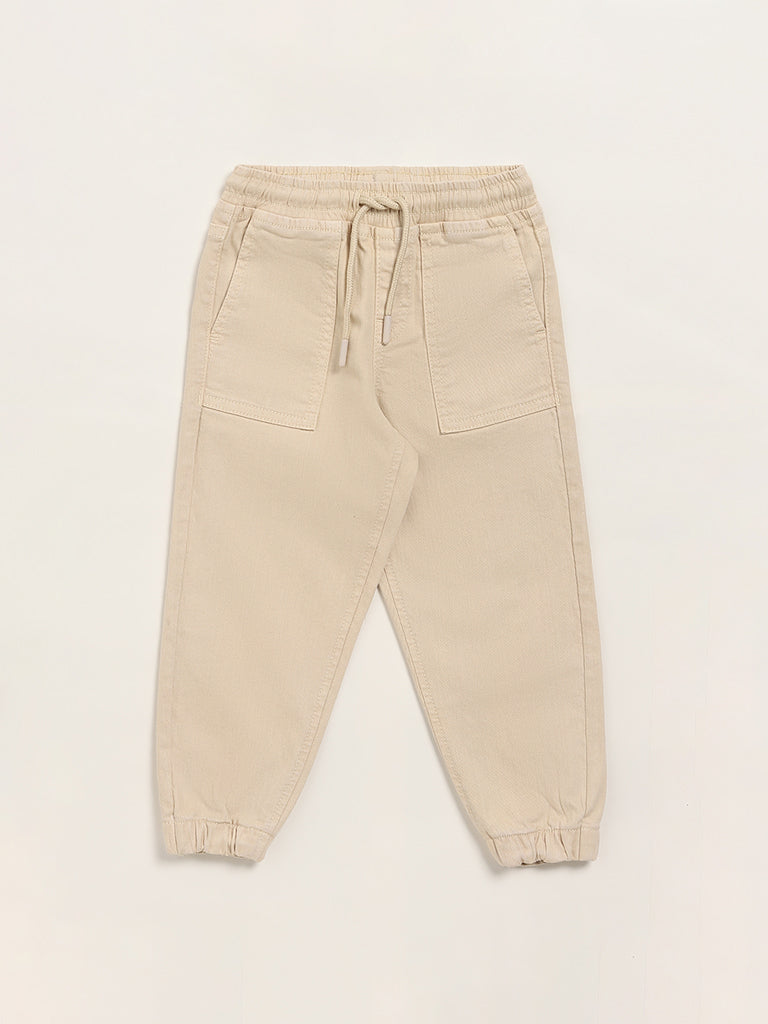 HOP Kids Beige Joggers